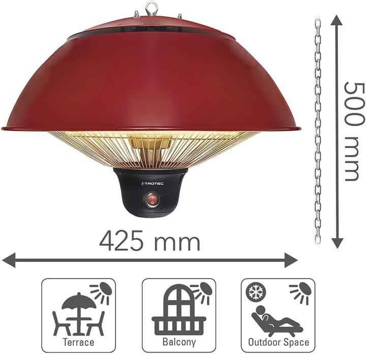 Produktbild Trotec Infrarotheizung IR 1510 SC (1500 W)