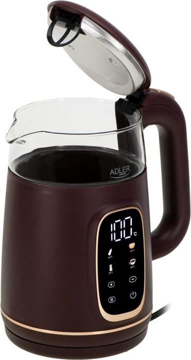 Produktbild Adler AD 1305 burgunderfarbener Wasserkocher (1.70 l)