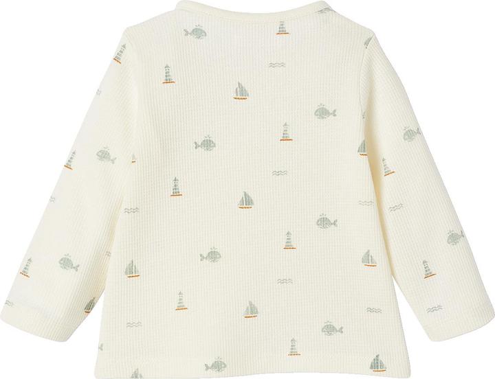 Image du produit Vertbaudet Bio-Kollektion: Baby Sweatshirt mit Kängurutasche (68)
