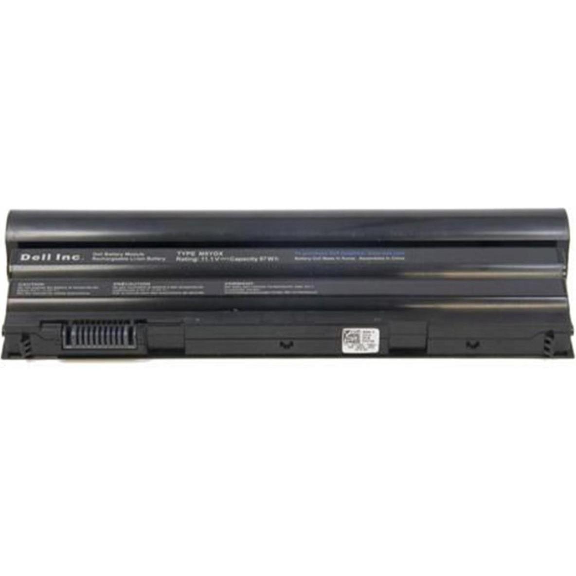 Dell Primary 9-cell 97W/HR Li-Ion Kit Baterija (9 Zellen), Notebook Akku, Schwarz