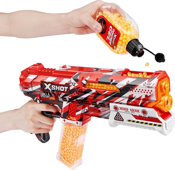 Immagine prodotto Zuru X-SHOT Hyper Gel Clutch Blaster con sfere di gel - EN71