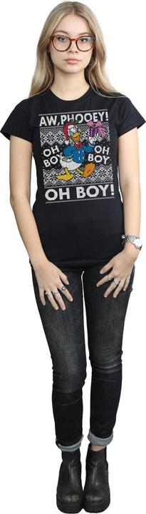 Produktbild Disney Donald Duck Christmas Fair Isle TShirt (XL)