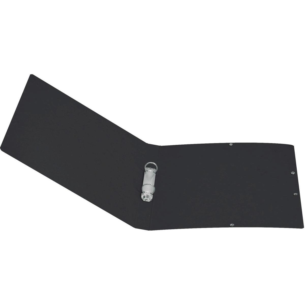 Herlitz, Mappe, Ringhefter easyorga, A4, Karton, schwarz (A4, 1 x)