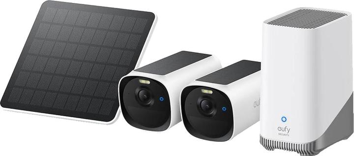 Produktbild eufy eufyCam E41 T8144*2+Homebase3*1+3W