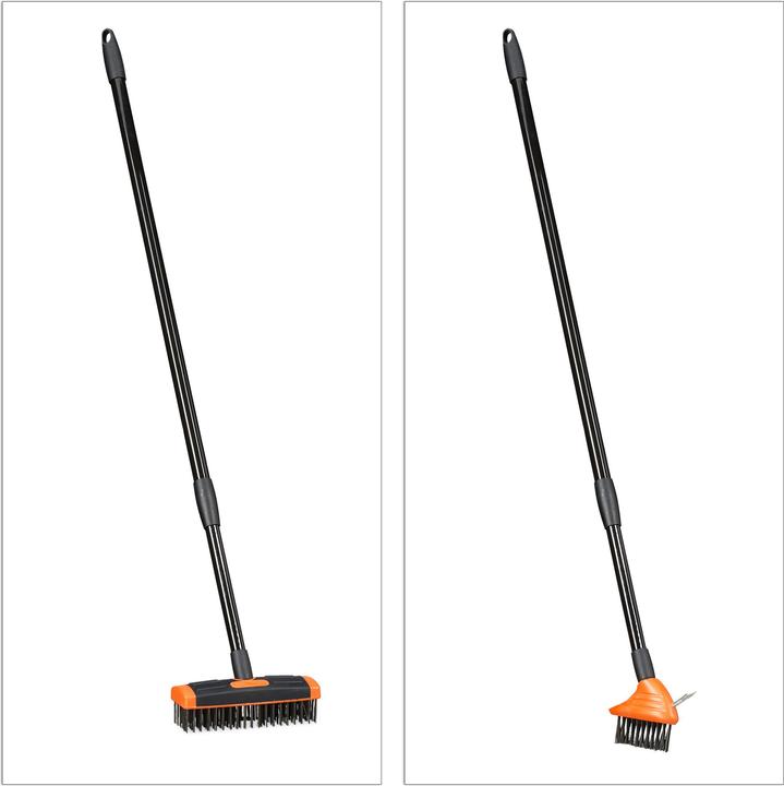 Actual product image Relaxdays Joint Brush Set With Telescopic Handle