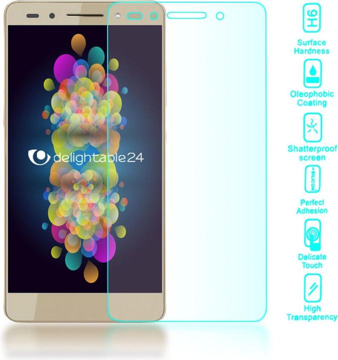 Actual product image Nalia Protective glass (1 Piece, Huawei Honor 7C)