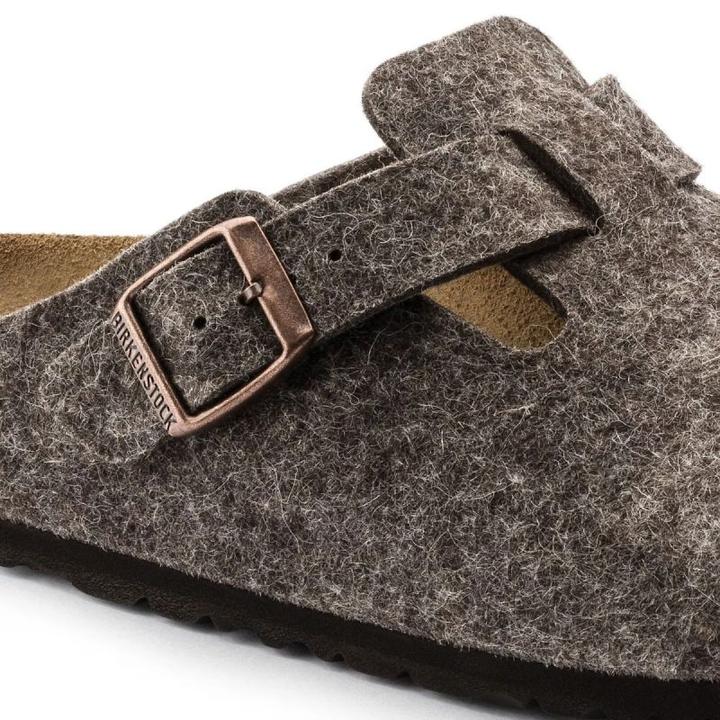 Actual product image Birkenstock Boston Wool Felt Normal (45)