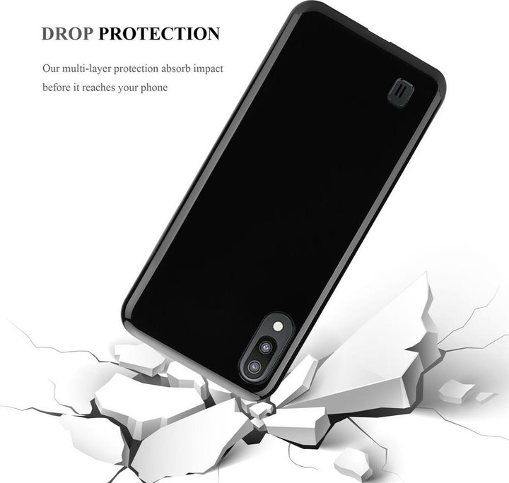 Actual product image Cadorabo TPU Ultra Slim AIR Cover (Samsung Galaxy M10)