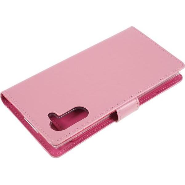 Thumbnail - Goospery Rich Diary Series (Samsung Galaxy Note 10), Smartphone Hülle, Rosa, Pink