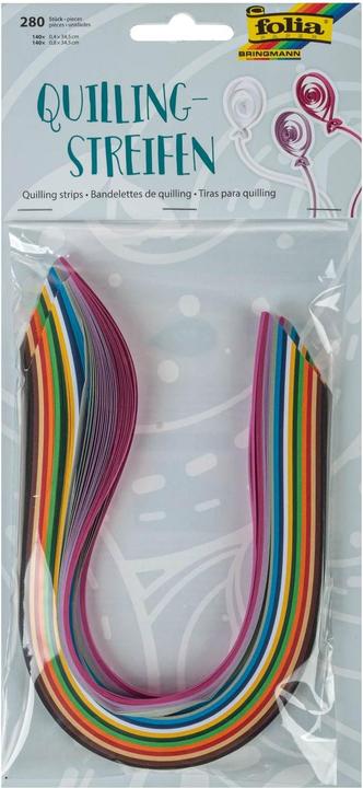 Immagine prodotto Folia Strisce di quilling, 0,4x34,5cm e 0,8x34,5cm