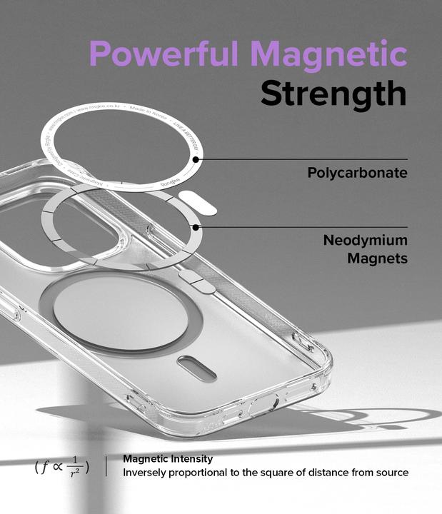Produktbild Ringke TASCHE Fusion Magnetic Apple iPhone 14 Pro Max Matt Klar (Apple iPhone 14 Pro Max)