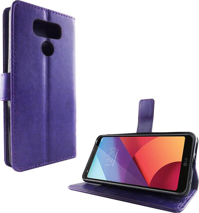 Produktbild König Design Hülle Handy Schutz für LG G6 Case Cover Tasche Wallet Etui Handyhülle Bumper Neu (LG G6)