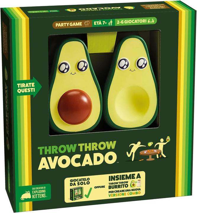 Produktbild Asmodée 8626 - ASMODEE - Throw Throw Avocado (Englisch, 2 - 6 Spieler)