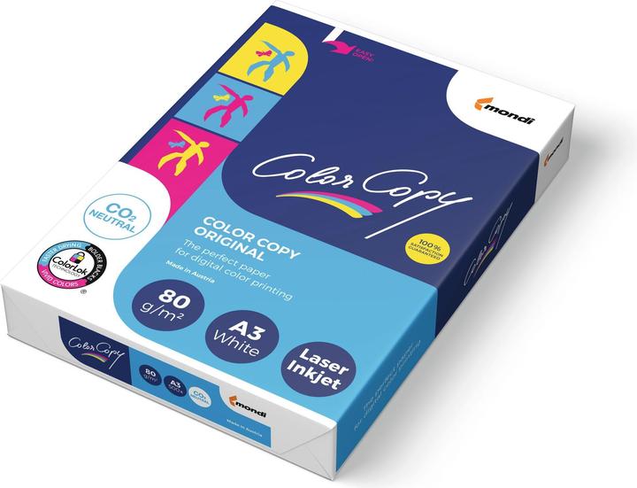 Mondi Color Copy A3 88268711 80g, white, satin 500 sheets (80 g/m², 500 x, A3)