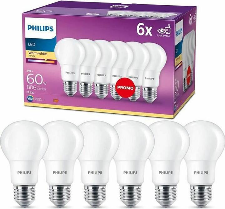 Immagine prodotto Philips LED (E27, 60 W, 806 lm, 1 x, F)