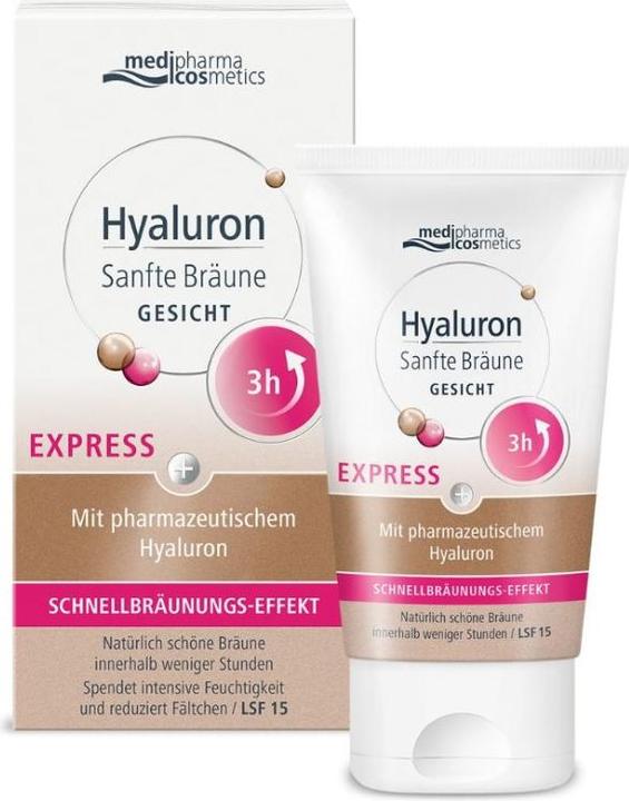 Produktbild Medipharma cosmetics Hyaluron Sanfte Bräune Gesicht, 30 ml Creme (30 ml, 24h Creme)