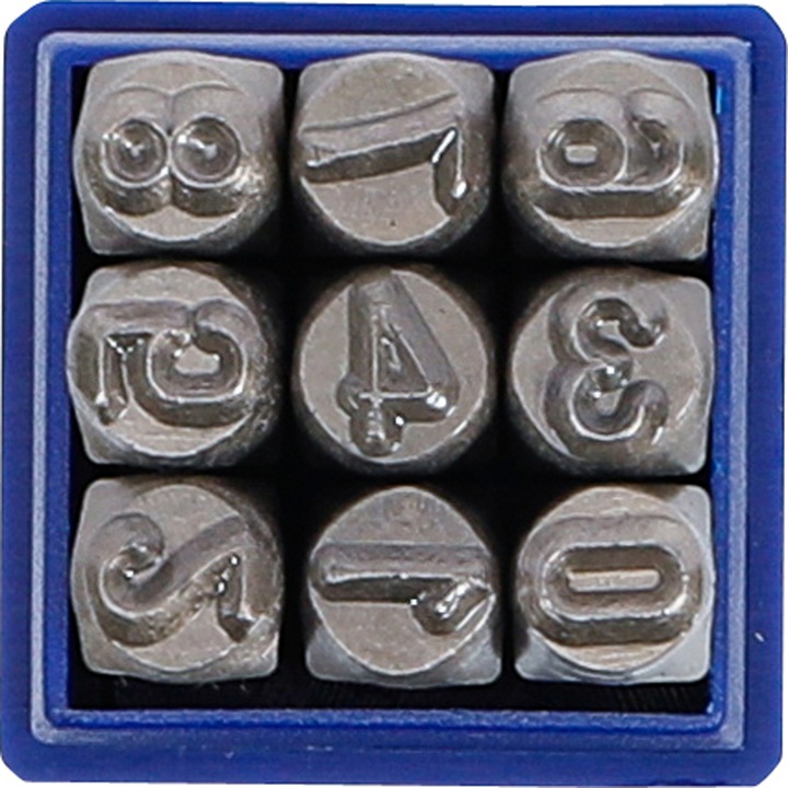 Actual product image BGS Figure Punch Set 6 mm