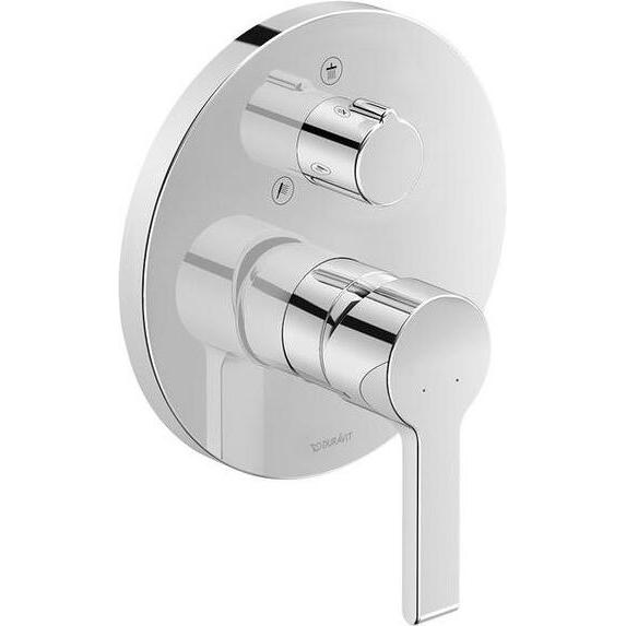 Duravit, Badarmatur, Fertigmontage-Set B.2 f Unterputz-Brausemischer m Umstellven c