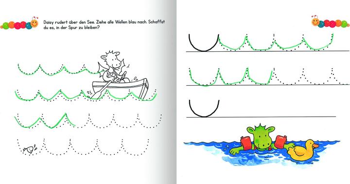 Image du produit Lernraupe - Schwungübungen (Allemand, Angela Wiesner, Corina Beurenmeister, 2020)