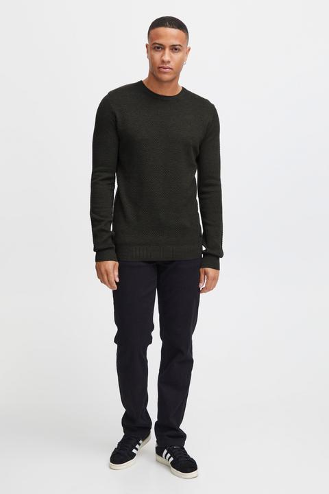 Actual product image Solid Karl Men's Knitted Pullover (XXL)