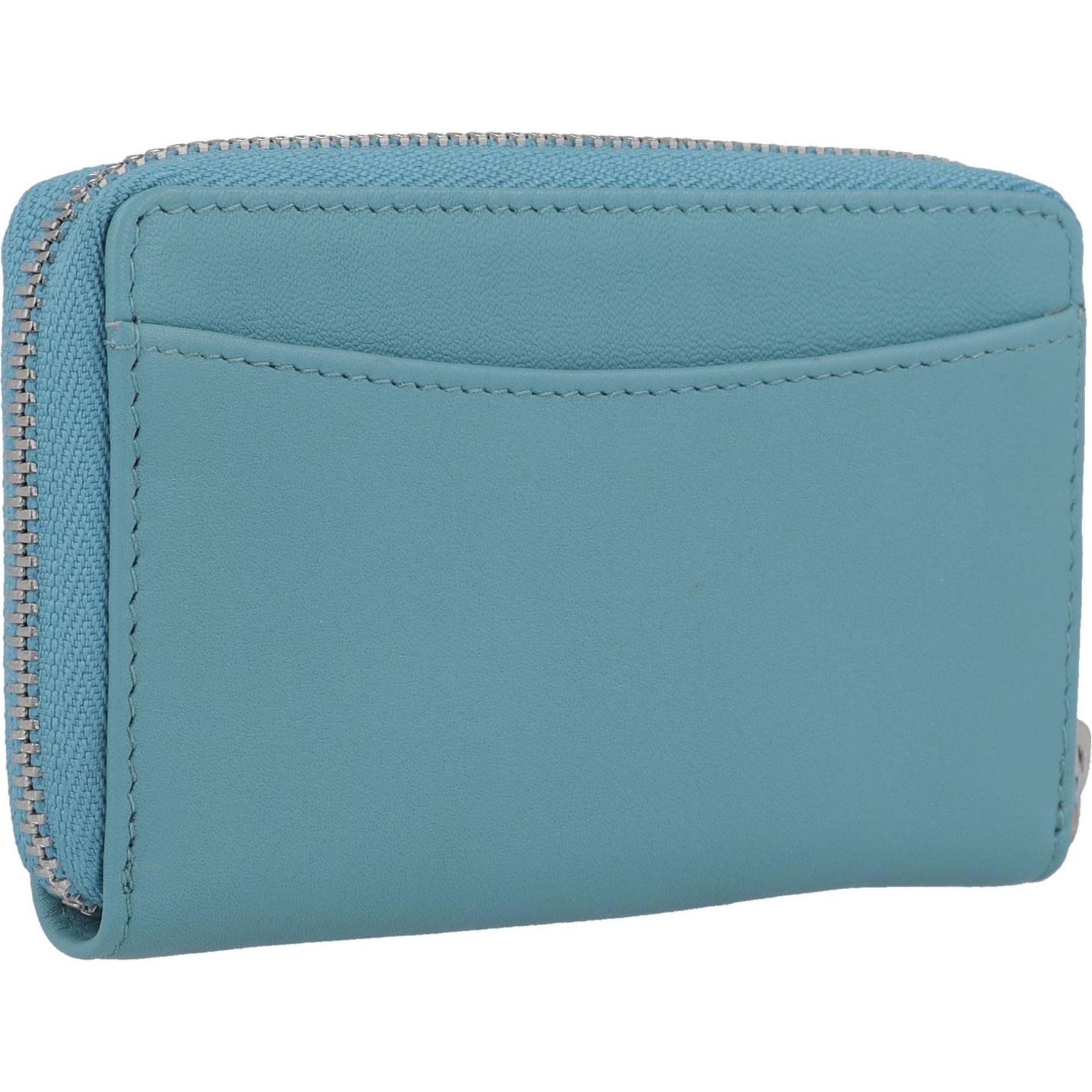 Thumbnail - Braun Büffel, Mädchen, Portemonnaie, Joy Schlüsseletui Leder 10.5 cm, Türkis