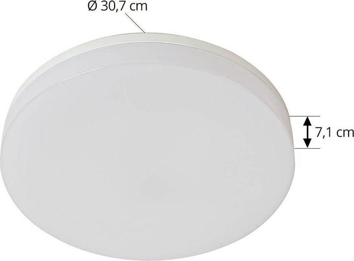 Immagine prodotto Prios Wynion LED lampada da soffitto CCT DIP switch 30cm (1770 lm)
