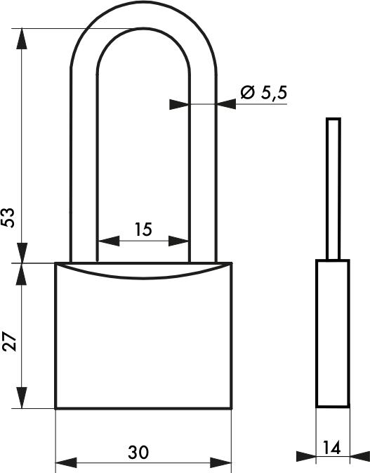 Immagine prodotto Thirard Cad tipo 1 30 a1/2h acier 2cl