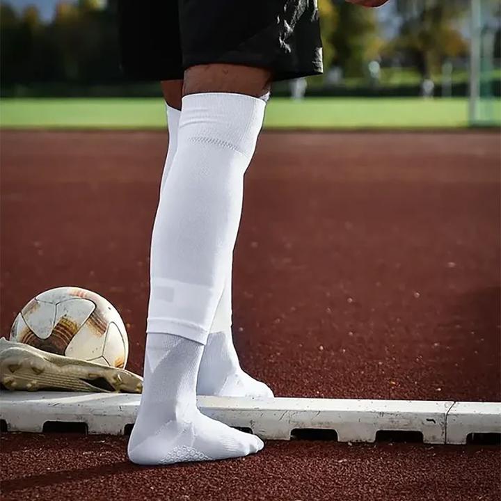 Image du produit NovoSoxx Fussballstutzen One Size Röhrensocke Stulpen Tube Socke Tubxx Weiss (Taille unique)