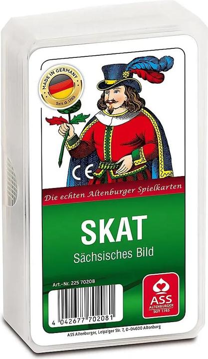 Produktbild ASS Altenburg 22570208 - Skat, Sächsisches Bild (Deutsch, 2 - 4 Spieler)