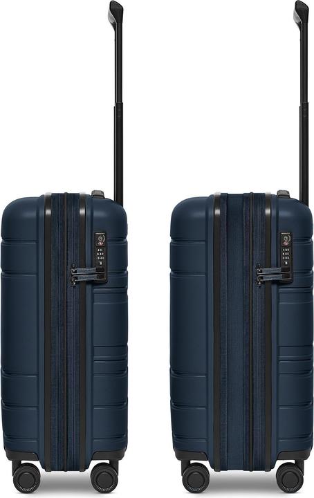 Actual product image Redolz Essentials 11 4 Rollen Kabinentrolley 55 cm mit Dehnfalte (45 l)