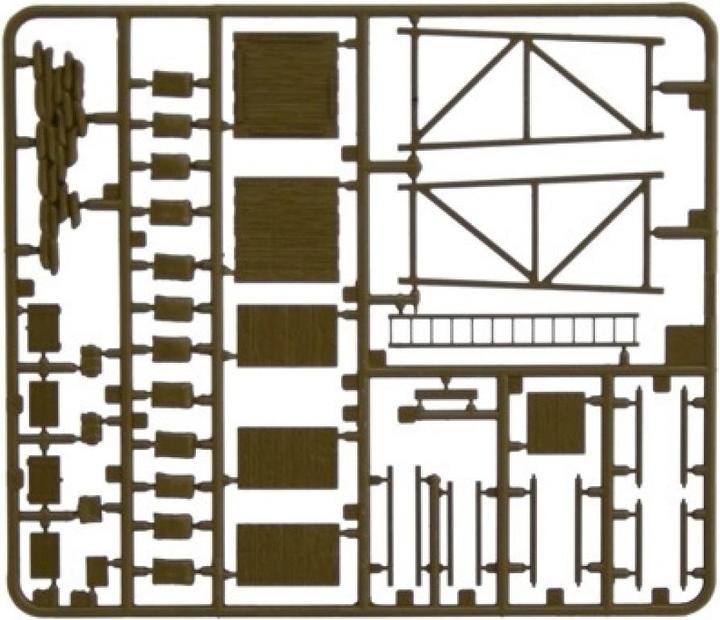 Actual product image Italeri Accessories (Fountain, command post et