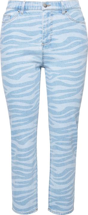 Actual product image Studio Untold Zebra Print Mom Jeans (56)