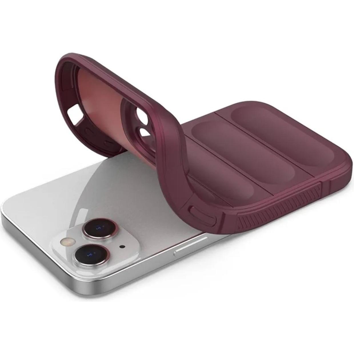 Thumbnail - Screenguard CloudCase Apple iPhone 14 TPU Hülle (Apple iPhone 14), Smartphone Hülle, Rot