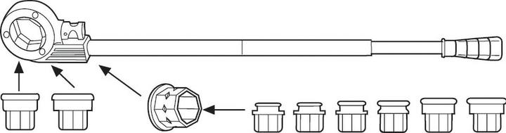 Produktbild Rothenberger SUPER CUT NPT 1/2-1.1/4" im Koffer