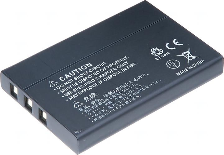 Actual product image T6 Power Battery NP-60, KLIC-5000, NP-30, LI-20B,, Äerná (Camera battery)