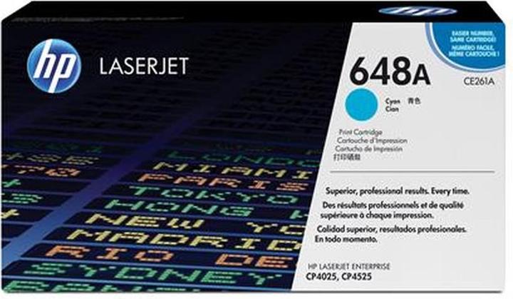 Produktbild HP 648A Cyan Original LaserJet Tonerkartusche