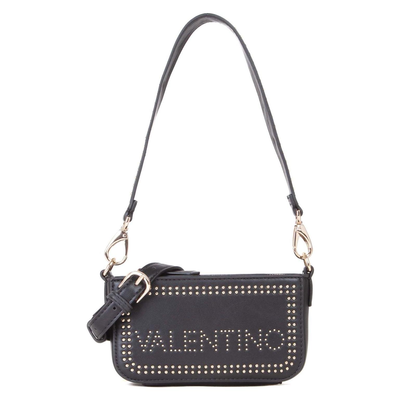 Valentino, Damen, Handtasche, Shine Re Shoulder Bag, Schwarz
