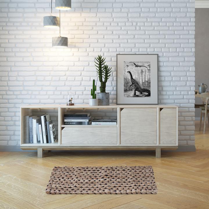 Productafbeelding Relaxdays Jute tapijt (60 x 90 x 1 cm)