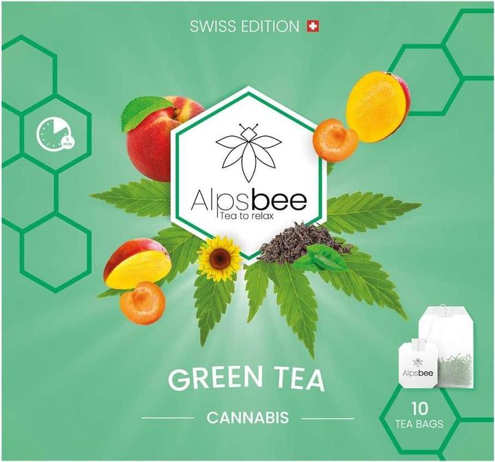 Produktbild AlpsBee CBD Green Tea (2.80 g)