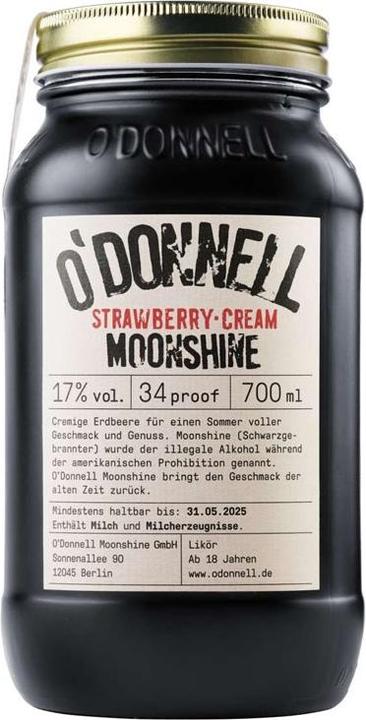 Produktbild O'Donnell Moonshine Moonshine Strawberry Cream
