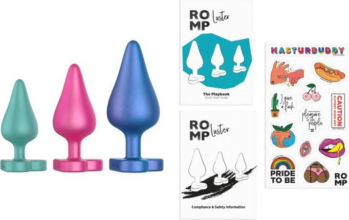 Produktbild Romp Luster Silikon Butt Plug Set