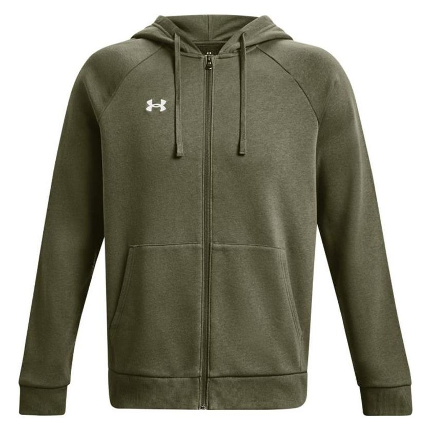 Under Armour, Mannen, Springer, Rival Fleece Hoodie, Groen, (S)