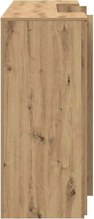 Image du produit vidaXL Comptoir d'accueil Chêne Artisan 200x50x103,5 cm Bois composite