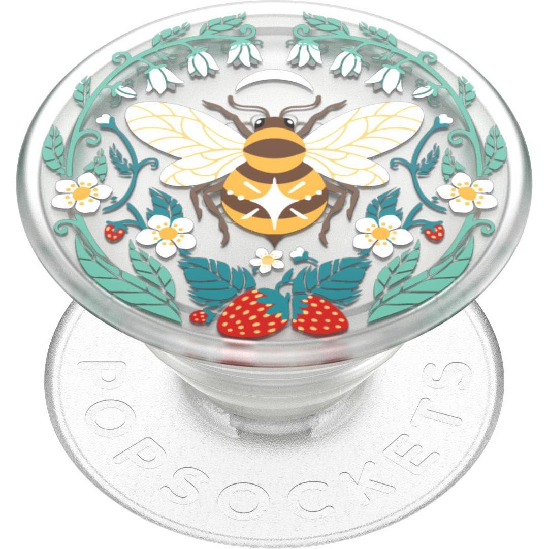 PopSockets PopGrip Premium Pant Bee Boho, Smartphone Halterung, Mehrfarbig