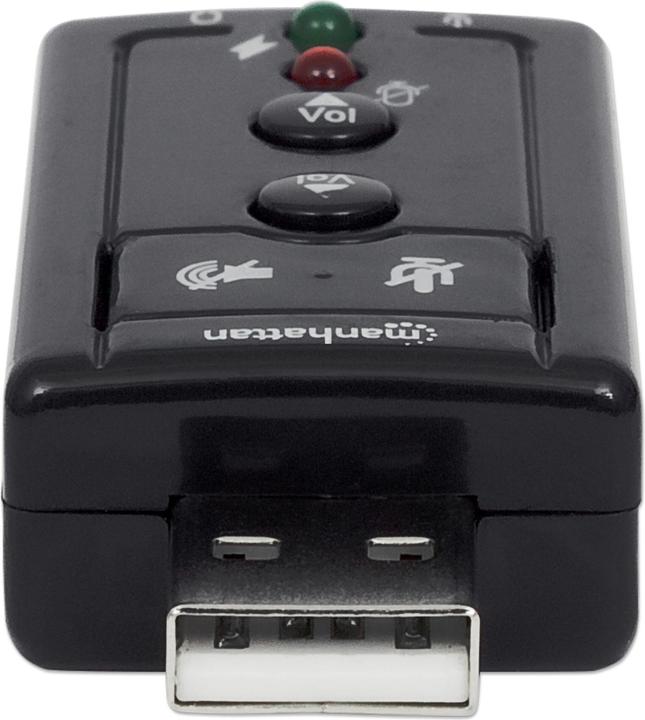 Immagine prodotto Manhattan Adattatore audio 3-D (USB 2.0)