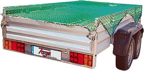 Actual product image HP Autozubehör Container net Length 4 x width 3.0 m, thickness 3 mm Polypropylene, green Mesh size 45 mm