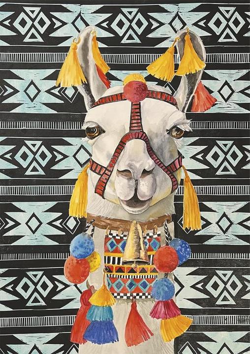 Actual product image Piatnik 5593 - Lewis - Llama - Puzzle, 1000 pieces (1000 pieces)