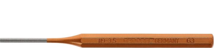 Image du produit Gedore Chasse-goupilles, 1 pièce, 3,5 mm, acier/peinture, argent/cuivre