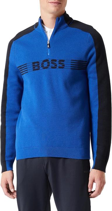 Produktbild BOSS Heren Zirros Knitted Sweater, bright blue, XL (XL)