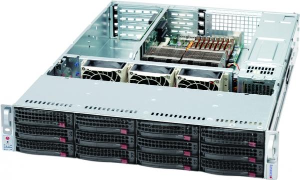 Produktbild Supermicro CSE-826BA-R920LPB Computer-Gehäuse Rack